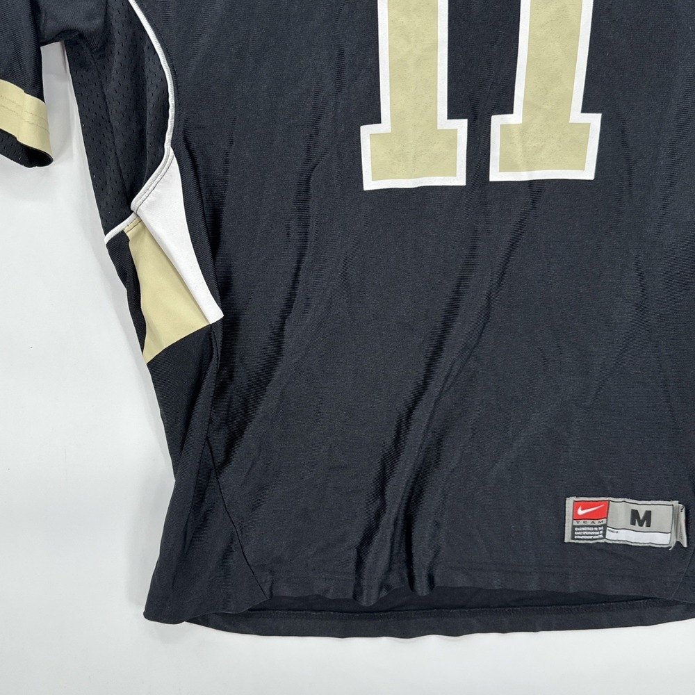 Y2K Nike Wake Forest Deacon Demons NC Football Jersey Number 11 Men's Size M - Picture 6 of 15